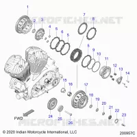 SYSTÃˆME DE TRANSMISSION, CLUTCH AND PRIMARY DRIVE