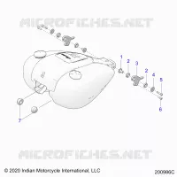 SYSTÃˆME D'ALIMENTATION, FUEL TANK MOUNTING