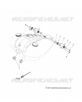 SYSTÃˆME D'ALIMENTATION, FUEL TANK MOUNTING