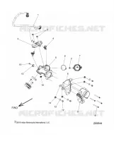 SYSTÃˆME D'ALIMENTATION, FUEL CLAM SHELL/THROTTLE BODY