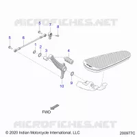 SYSTÃˆME DE TRANSMISSION, SHIFT PEDAL AND SHIFT LINKAGE