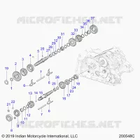SYSTÃˆME DE TRANSMISSION, INPUT AND OUTPUT SHAFTS