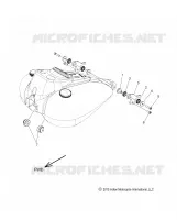 SYSTÃˆME D'ALIMENTATION, FUEL TANK MOUNTING