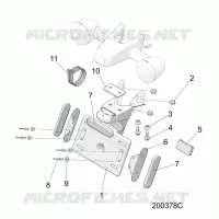 SUPPORT PLAQUE D'IMMATRICULATION