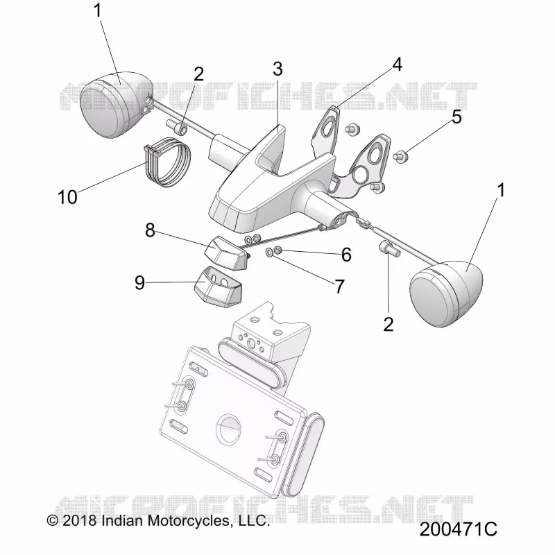 ELECTRICITE, REAR LIGHTING/TURN SIGNALS