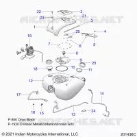 SYSTÃˆME D'ALIMENTATION, FUEL TANK ASM.