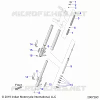 SUSPENSION AVANT FORKS