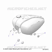SYSTÃˆME D'ALIMENTATION, FUEL TANK MOUNTING