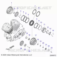 SYSTÃˆME DE TRANSMISSION, CLUTCH AND PRIMARY DRIVE