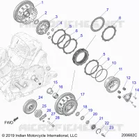 SYSTÃˆME DE TRANSMISSION, CLUTCH AND PRIMARY DRIVE