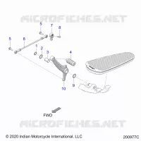 SYSTÃˆME DE TRANSMISSION, SHIFT PEDAL AND SHIFT LINKAGE