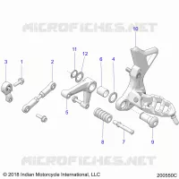 DRIVETRAIN, BARILLET PEDAL AND LINKAGE