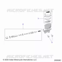FREIN ARRIERE, MASTER CYLINDER