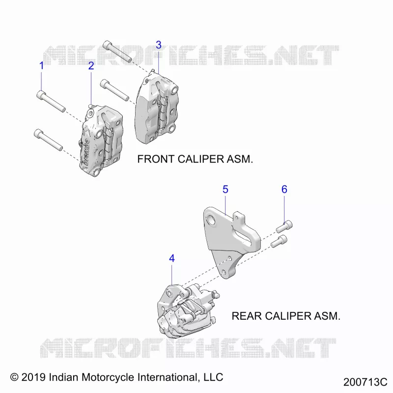 BRAKES, ETRIERS DE FREIN AVANT AND REAR