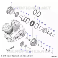 SYSTÃˆME DE TRANSMISSION, CLUTCH AND PRIMARY DRIVE