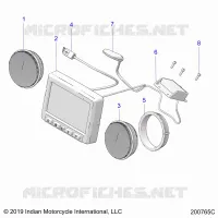 ELECTRICITE, INSTRUMENT CLUSTER