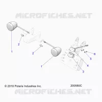 ELECTRICITE, TURN SIGNALS, REAR/REAR LIGHTING