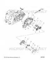 MOTEUR, CAM SHAFTS AND GEARS