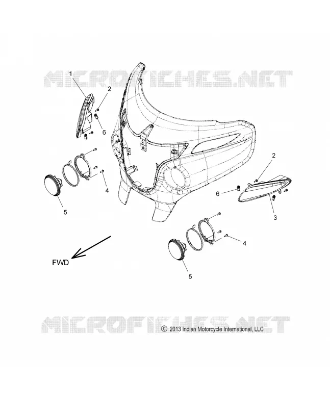 ELECTRICITE, FOG LAMPS AND TURN SIGNALS, CHIEFTAN