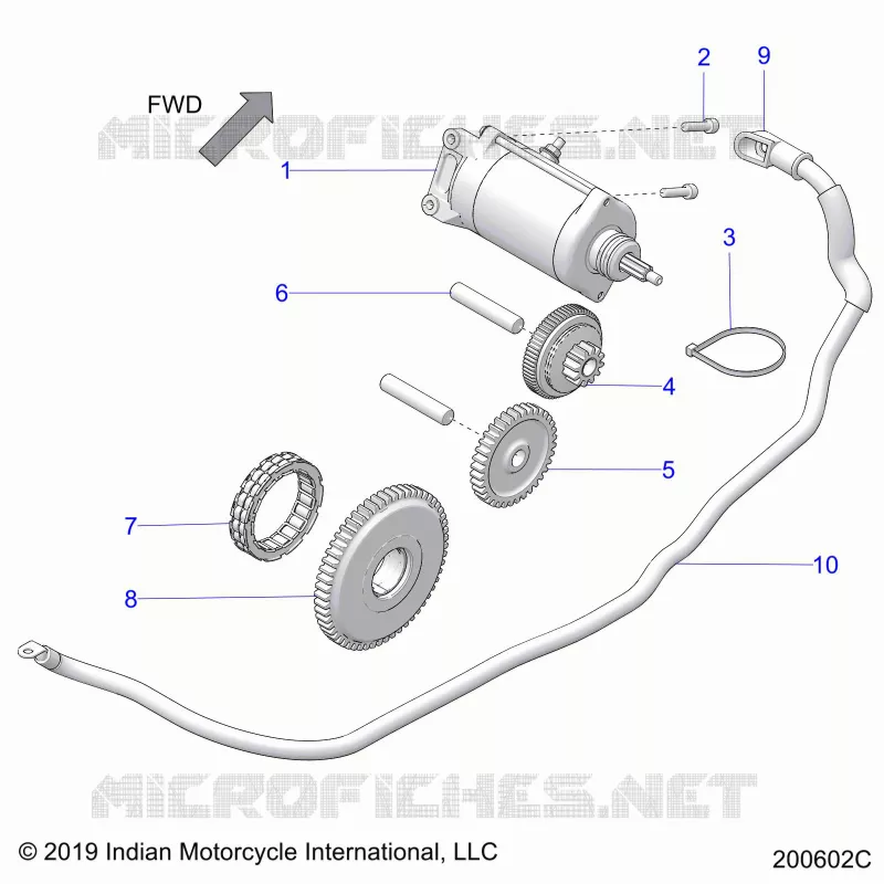 DEMARREUR MOTOR