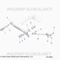SYSTÃˆME DE TRANSMISSION, SHIFT PEDAL AND LINKAGE