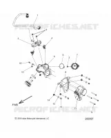 SYSTÃˆME D'ALIMENTATION, FUEL CLAM SHELL/THROTTLE BODY