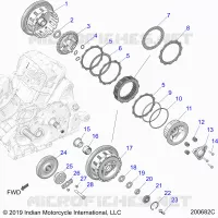 SYSTÃˆME DE TRANSMISSION, CLUTCH AND PRIMARY DRIVE