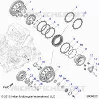 SYSTÃˆME DE TRANSMISSION, CLUTCH AND PRIMARY DRIVE