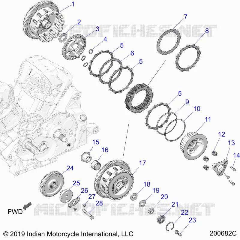 SYSTÃˆME DE TRANSMISSION, CLUTCH AND PRIMARY DRIVE