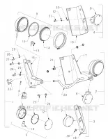 ELECTRICITE, FRONT TURN SIGNALS AND PASSING LAMPS