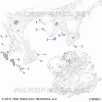 ENGINE, SUPPORT MOTEUR