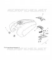 SYSTÃˆME D'ALIMENTATION, FUEL TANK MOUNTING
