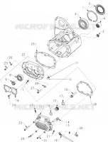 SYSTÈME DE TRANSMISSION, TRANSMISSION BEARINGS AND COVERS