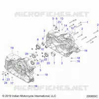 MOTEUR, CASE ASM.