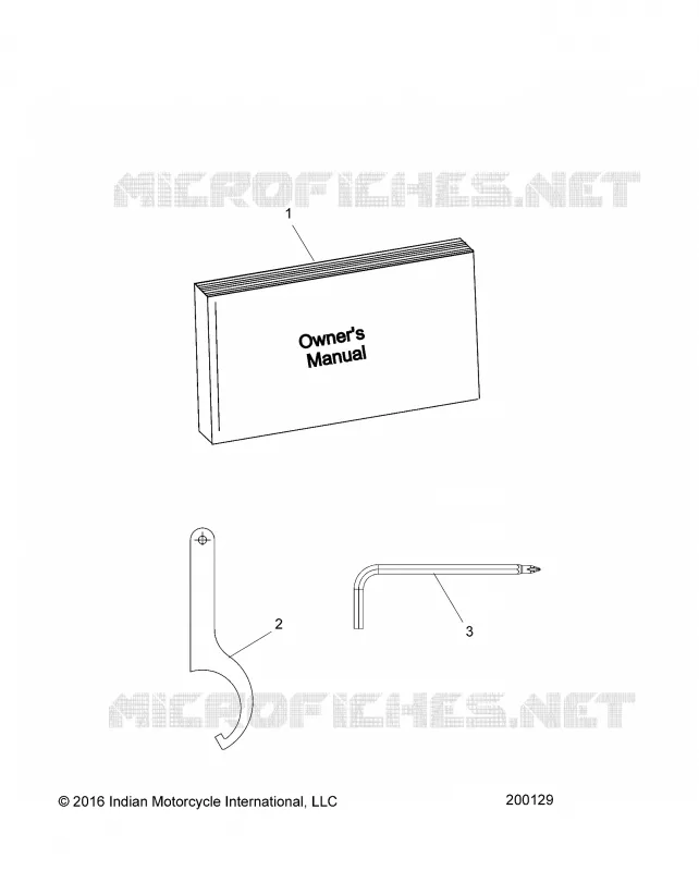 REFERENCES, MANUEL DU PROPRIETAIRE, TOOLS