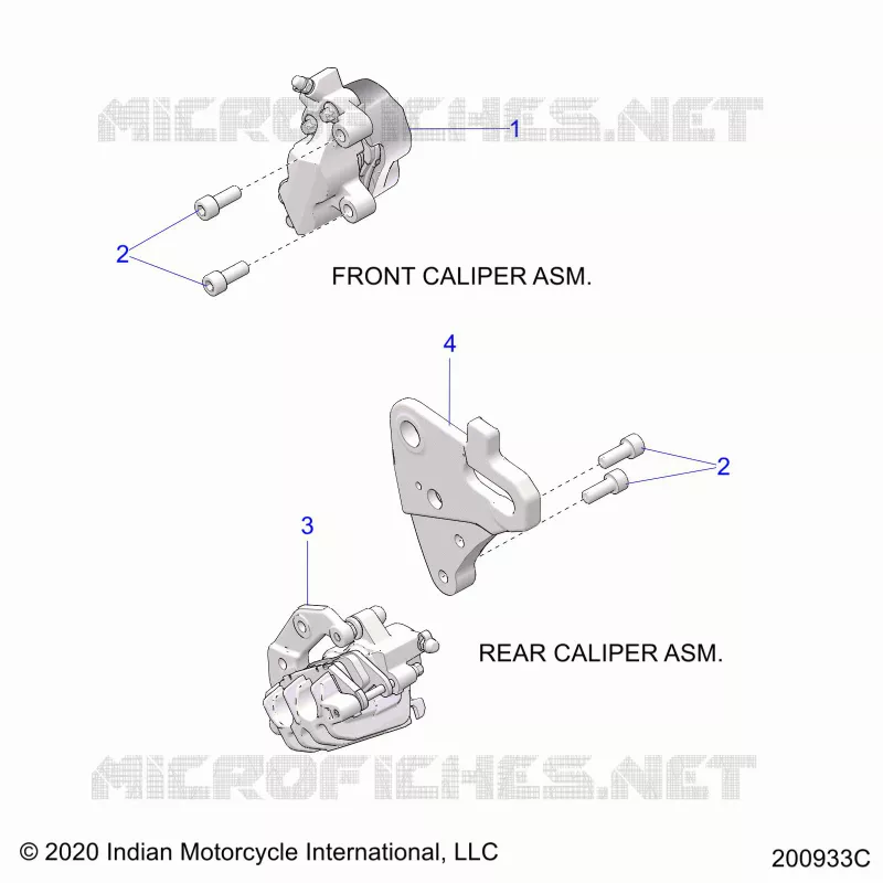 BRAKES, ETRIERS DE FREIN AVANT AND REAR