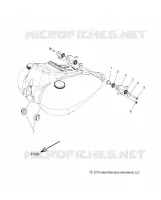 SYSTÃˆME D'ALIMENTATION, FUEL TANK MOUNTING