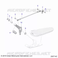 SYSTÃˆME DE TRANSMISSION, SHIFT PEDAL AND SHIFT LINKAGE