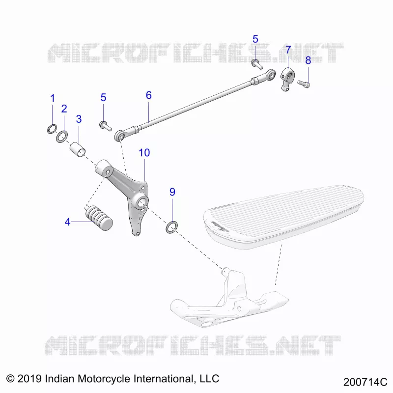 SYSTÃˆME DE TRANSMISSION, SHIFT PEDAL AND SHIFT LINKAGE