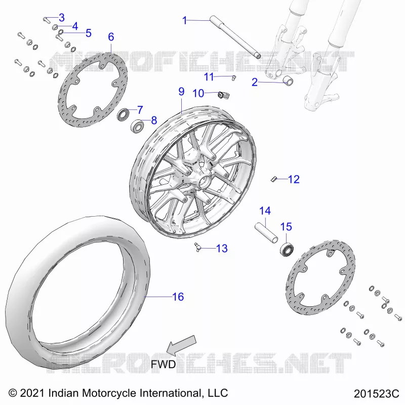 ROUE AVANT