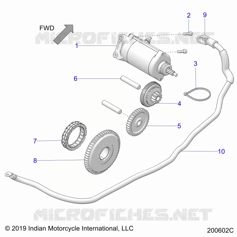 DEMARREUR MOTOR
