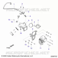 SYSTÃˆME D'ALIMENTATION, FUEL CLAM SHELL/THROTTLE BODY