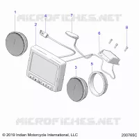 ELECTRICITE, INSTRUMENT CLUSTER