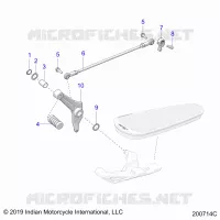 SYSTÃˆME DE TRANSMISSION, SHIFT PEDAL AND SHIFT LINKAGE