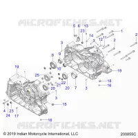 MOTEUR, CASE ASM.