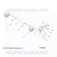 ELECTRICITE, TURN SIGNALS, REAR/REAR LIGHTING
