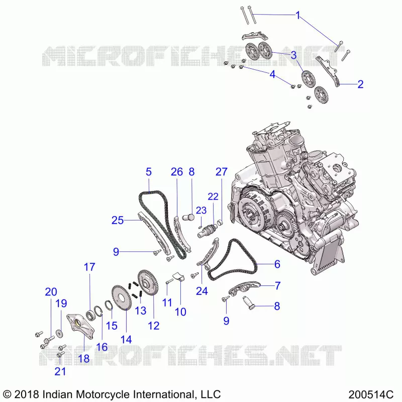 CHAINE DE DISTRIBUTIONS AND SPROCKETS