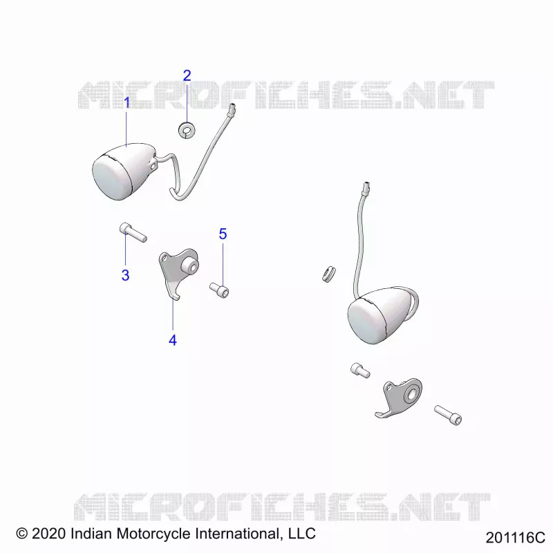 ELECTRICITE, TURN SIGNALS, FRONT