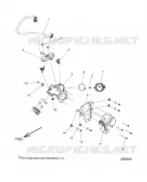 SYSTÃˆME D'ALIMENTATION, FUEL CLAM SHELL/THROTTLE BODY