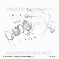 ELECTRICITE, FRONT LIGHTING AND TURN SIGNALS